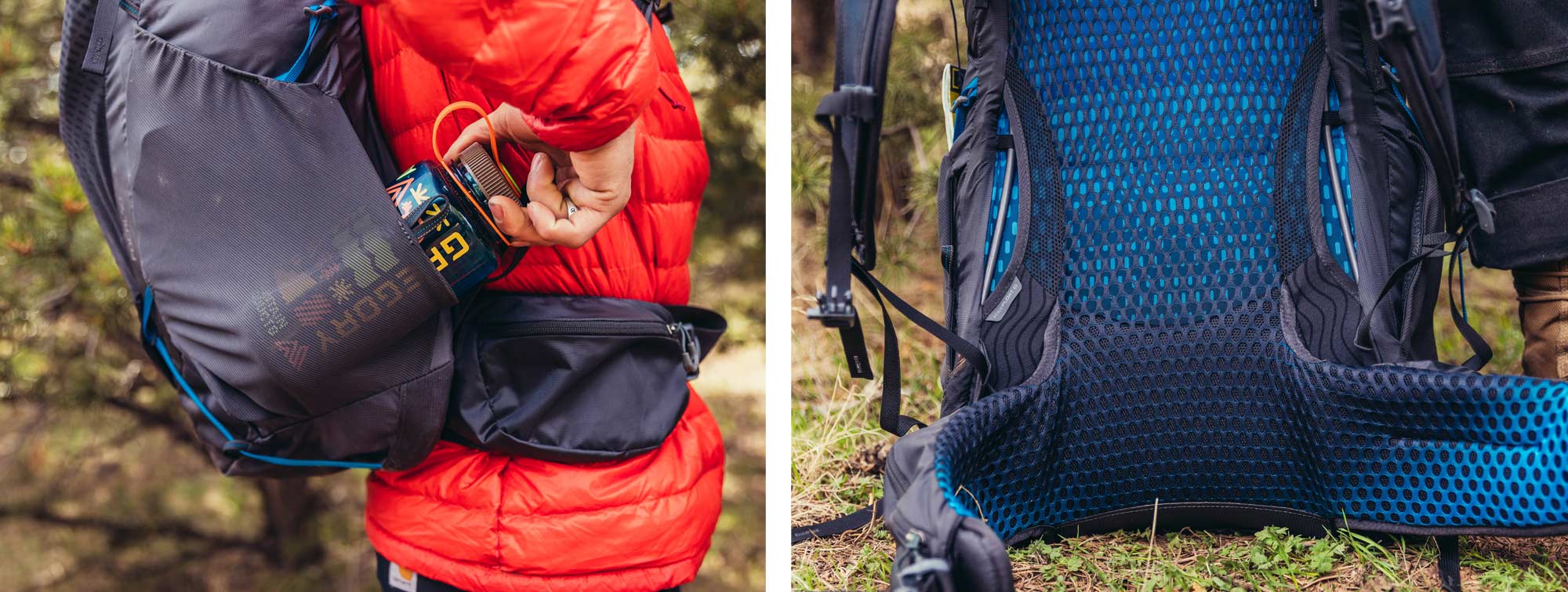 Gregory Focal 58L Review A robust carrying system packed full of features and for a weight of 1.3kg Ultralight Outdoor Gear