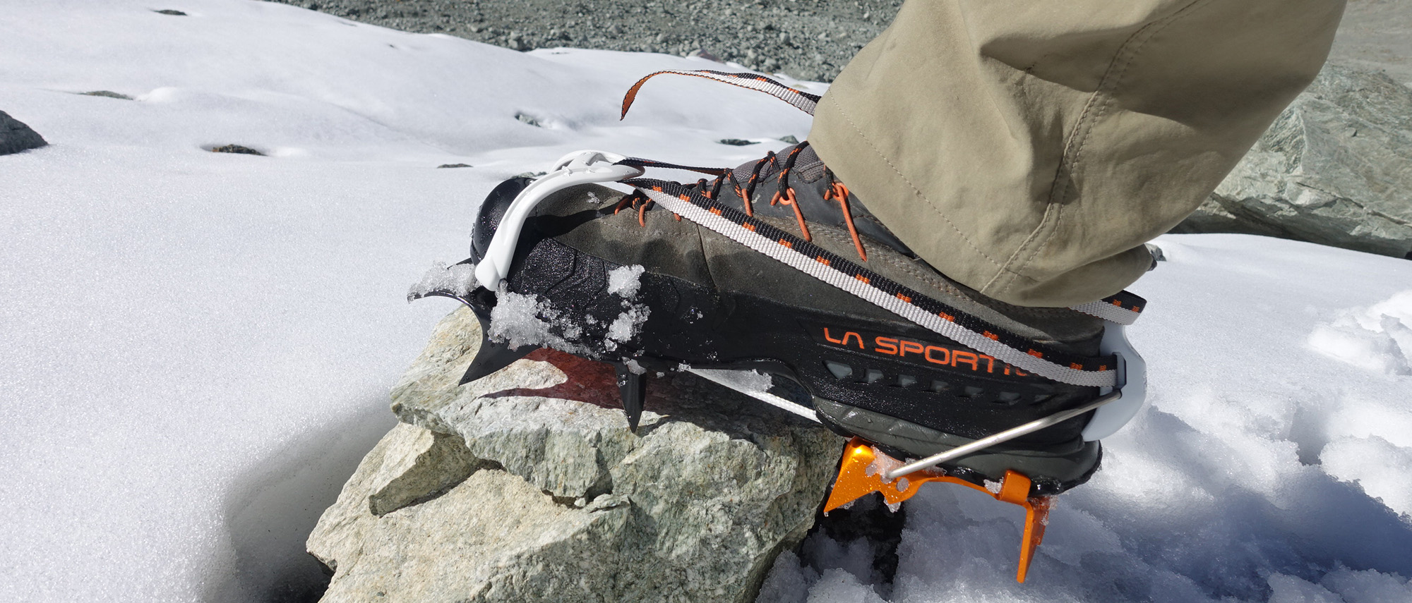 Gear Review for Mountaineering - Crampons - SROM